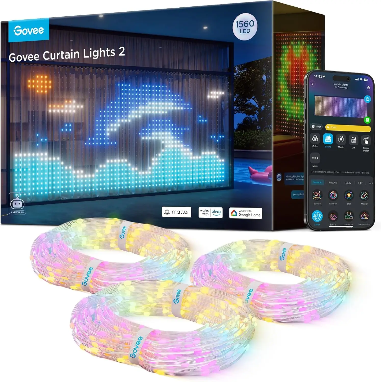 Govee Curtain Lights