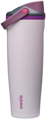 Alt Text for image 1: Owala FreeSip Sway water bottle with two-way spout